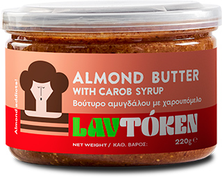 lavtoken, CAROB SYRUP, ALMOND BUTTER