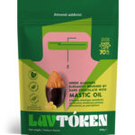 Αμύγδαλα με Μαύρη Σοκολάτα με Μαστιχέλαιο