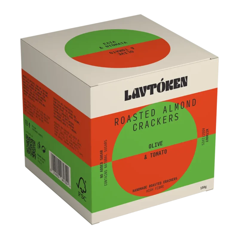 Κράκερς με Ελιά & Ντομάτα