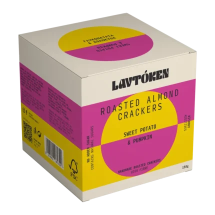 Κράκερς με Γλυκοπατάτα & Κολοκύθα