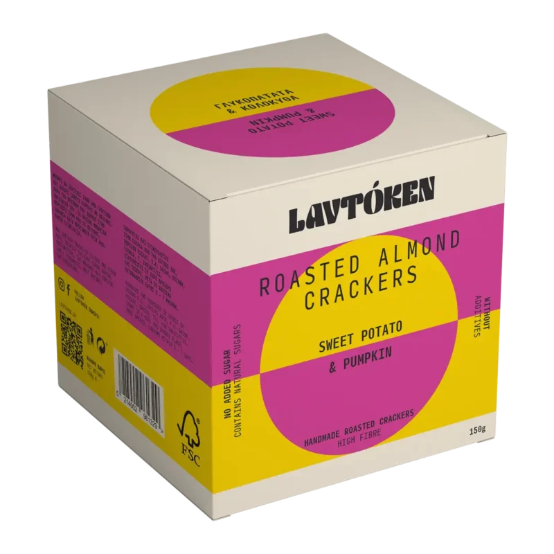 Κράκερς με Γλυκοπατάτα & Κολοκύθα